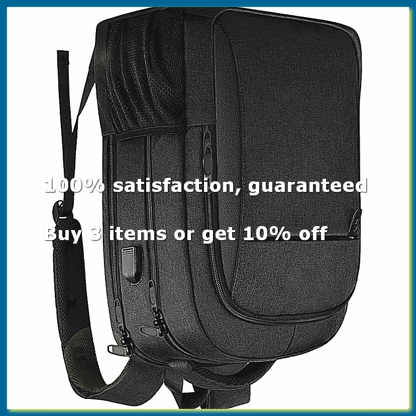 Laptop Backpack Anti Theft - Большой дорожный рюкзак для ноутбука, деловой
