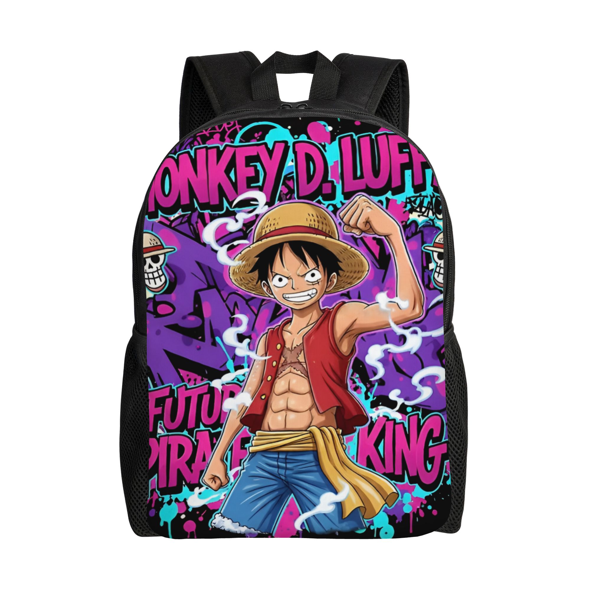 Laptop Accessories For College - Индивидуальный рюкзак One Piece с Луффи