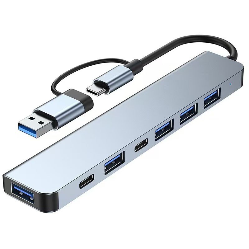 Laptop Accessories For Programmers - 5/7/8-портовый USB-хаб-концентратор 3.0 2.0, мультиадаптер, мультихаб,