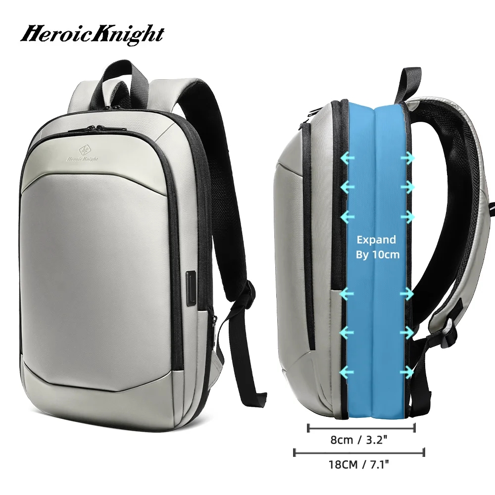 Laptop Backpack Anti Theft - Мужской дорожный рюкзак Heroic Knight, водонепроницаемый