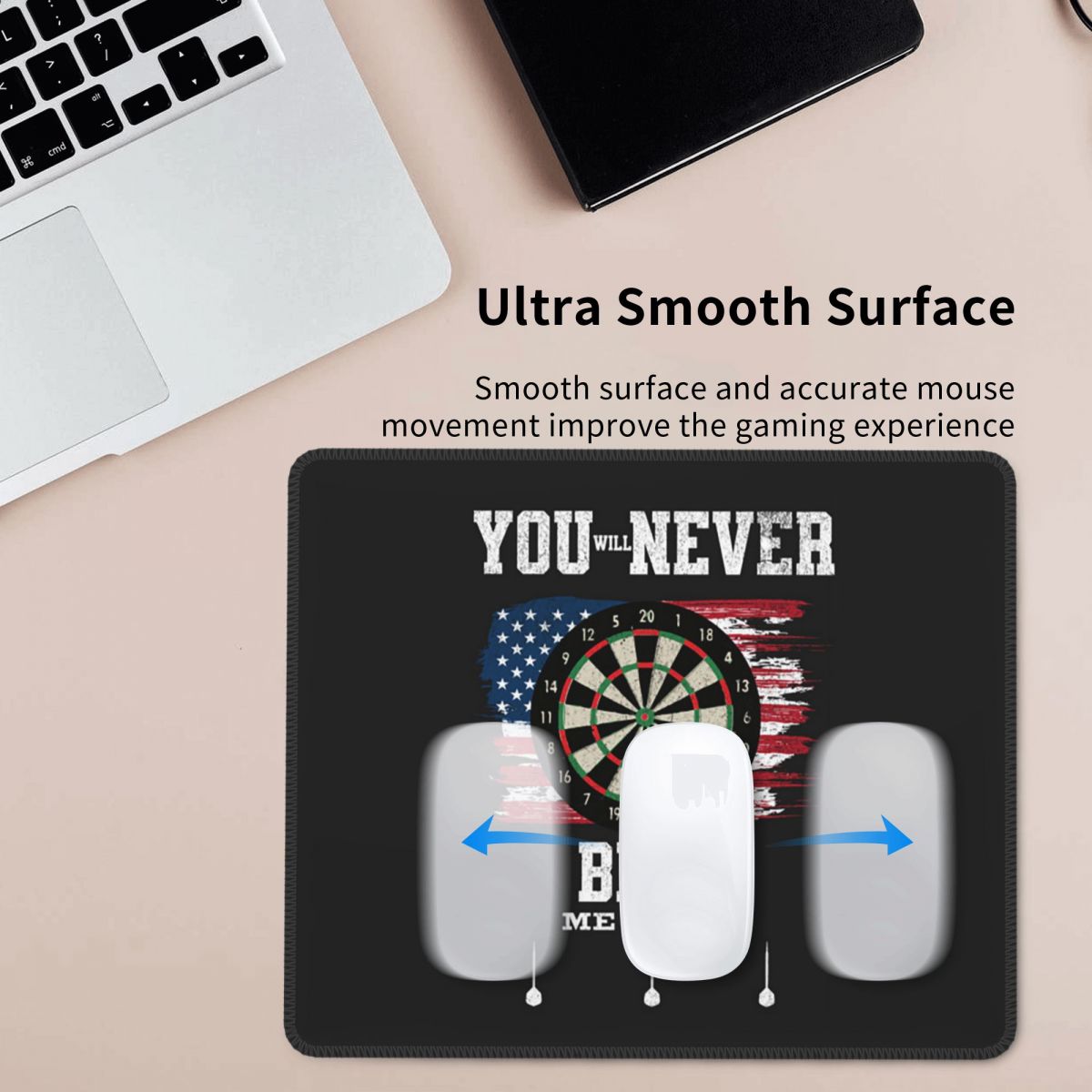 Laptop Accessories Target - Многоразмерный коврик для мыши с мишенью
