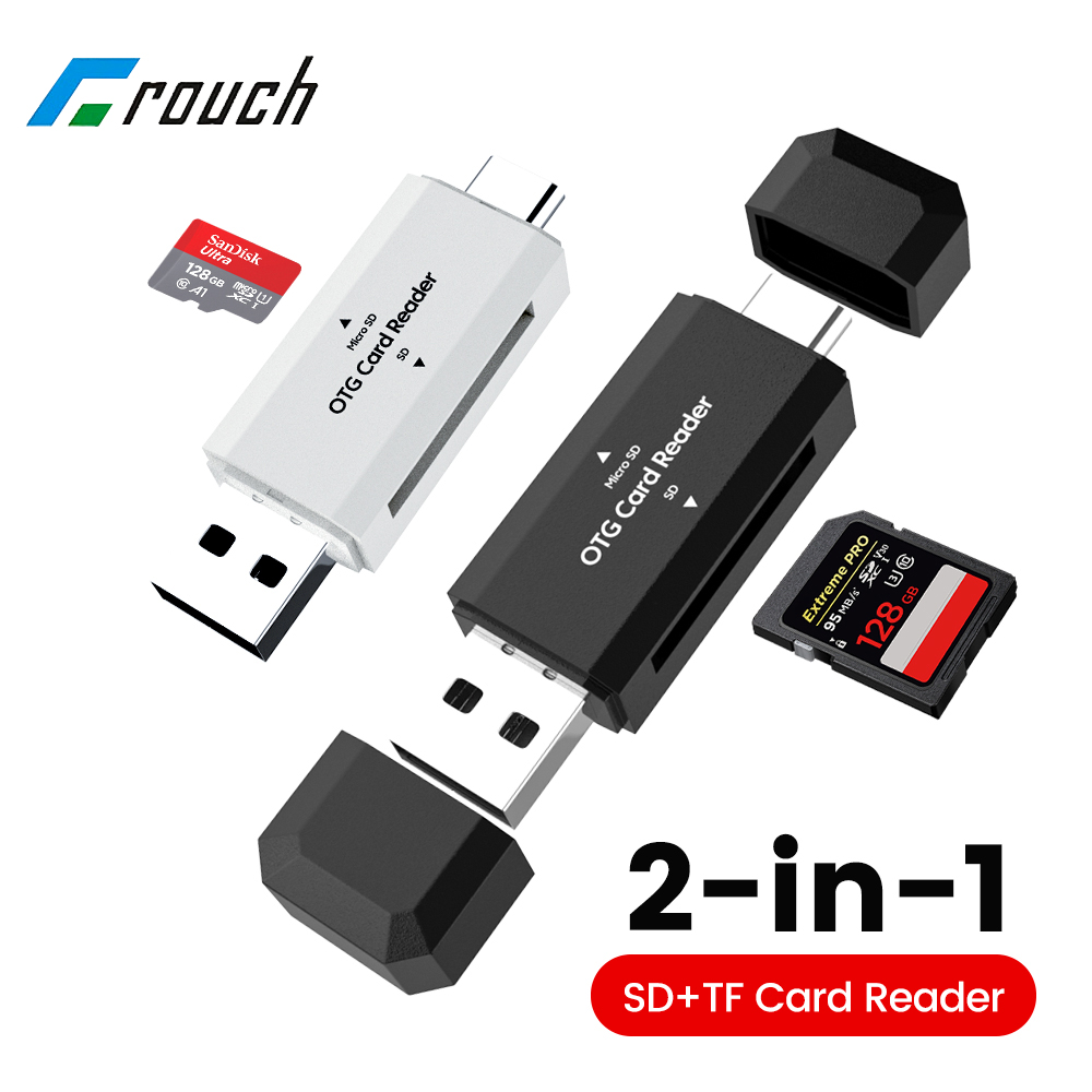 Laptop Accessories For Programmers - 2-в-1 USB2.0 Устройство чтения карт памяти