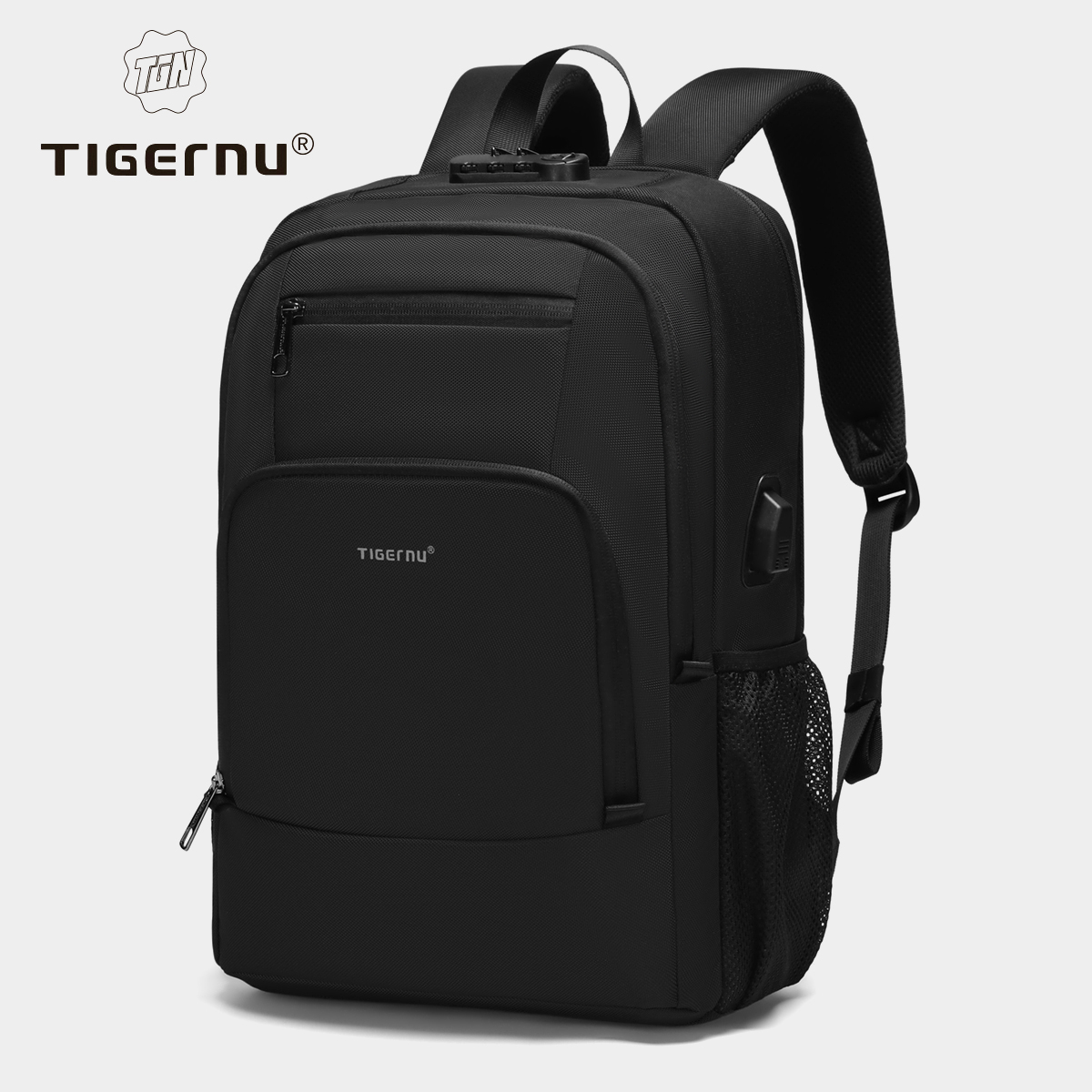 Laptop Backpack Anti Theft - Рюкзак для ноутбука Tigernu 15.6, повседневный