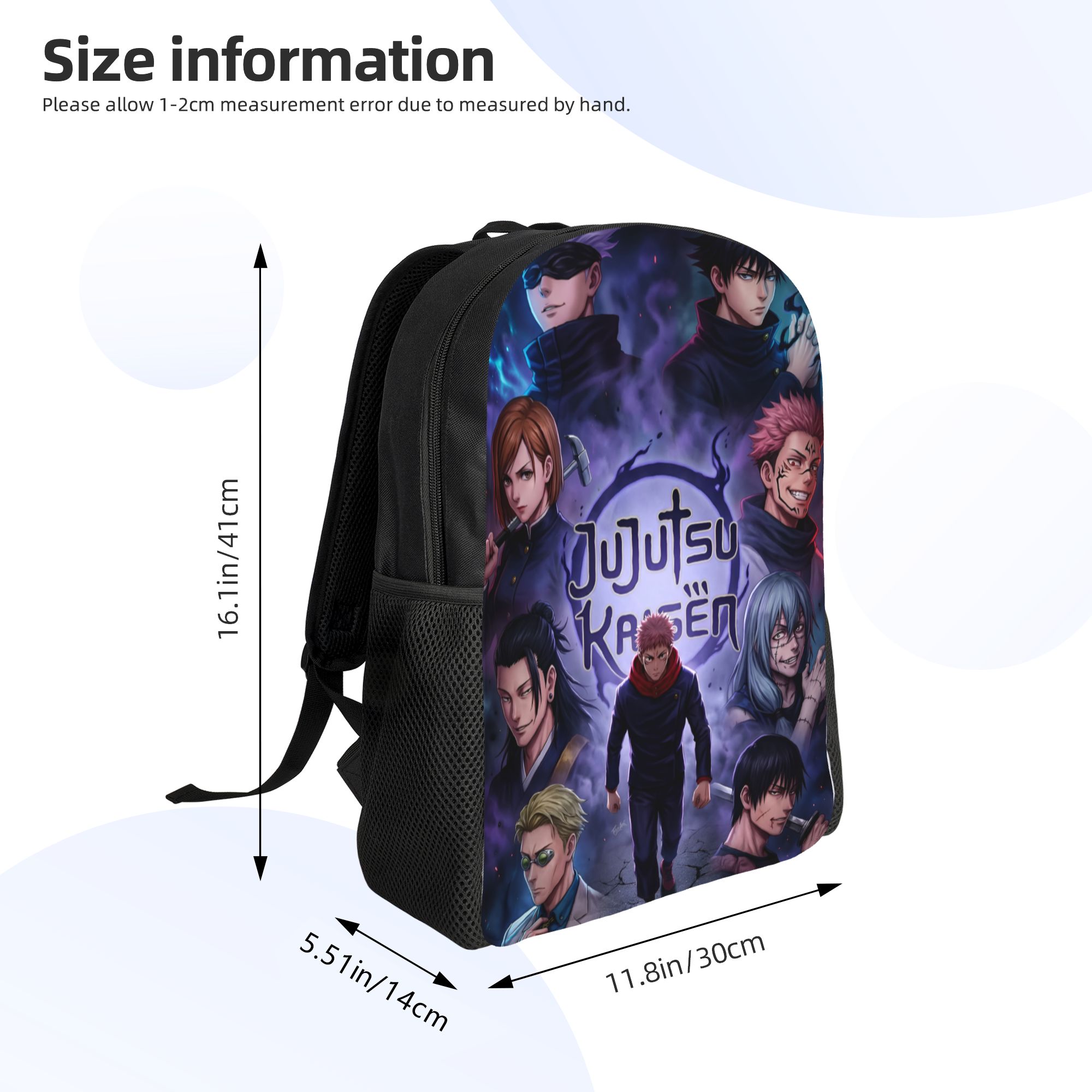 Рюкзак с 3D-принтом J-Jujutsus – обзор и цена Laptop Accessories For College