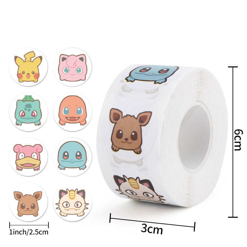 500 шт. рулонные наклейки с ге – обзор и цена Laptop Accessories Kids