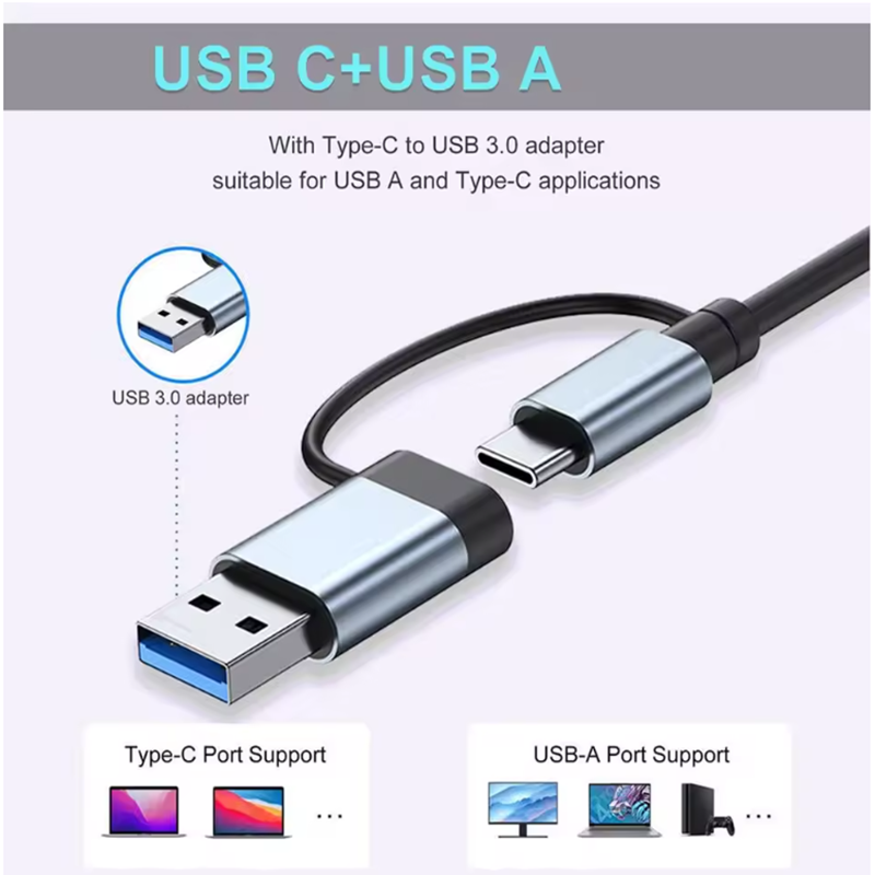 5/7/8-портовый USB-хаб-концент – обзор и цена Laptop Accessories For Programmers