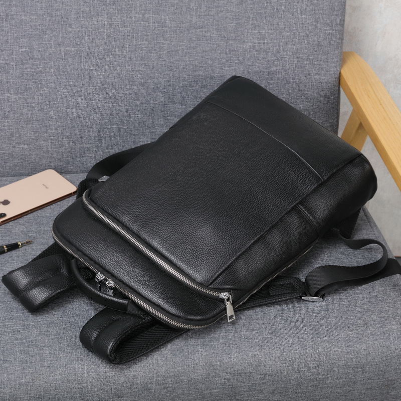 Мужской рюкзак из 100% натурал – обзор и цена Laptop Backpack Anti Theft