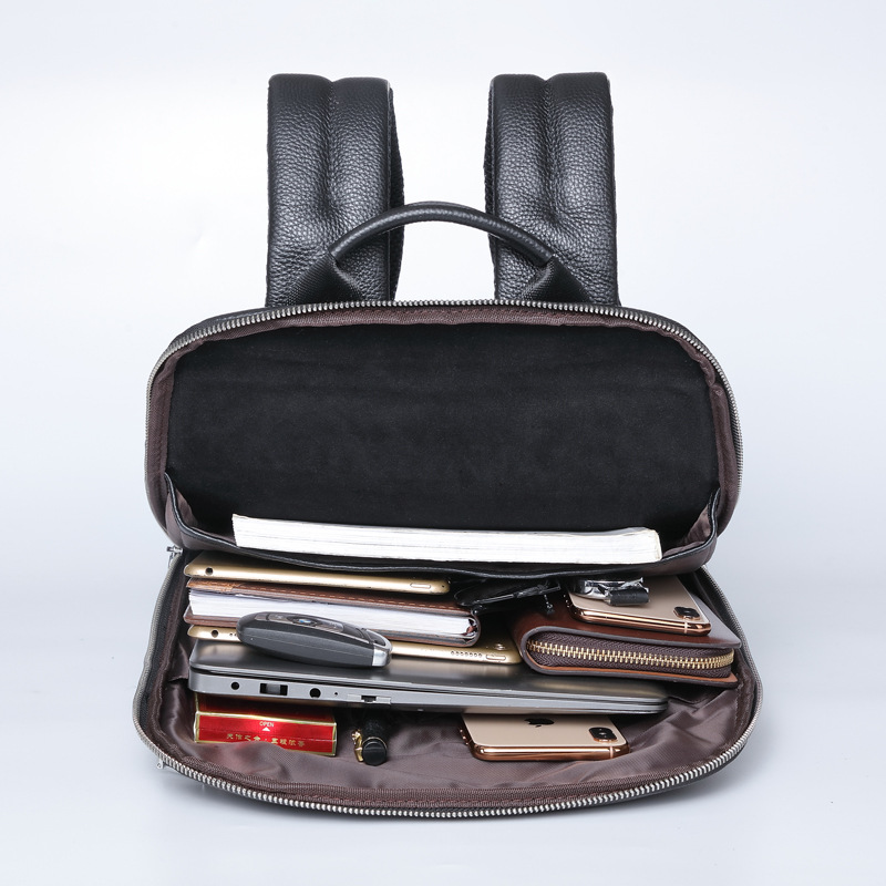 Мужской рюкзак из 100% натурал – обзор и цена Laptop Backpack Anti Theft