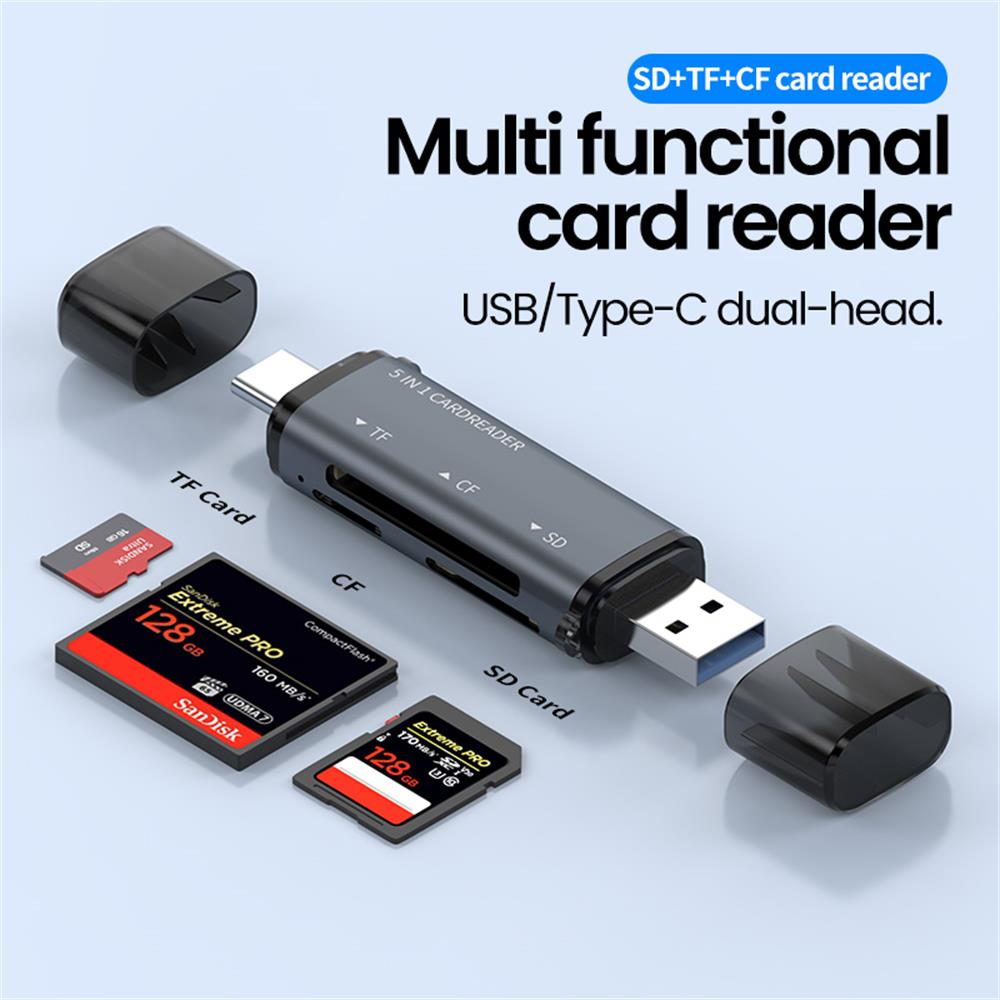 5 в 1 USB-кардридер типа C Мно – обзор и цена Laptop Accessories For Programmers