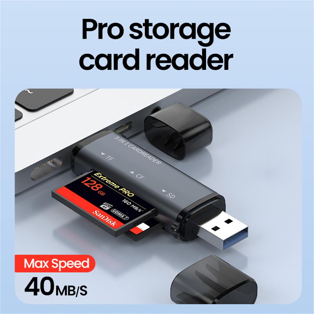 5 в 1 USB-кардридер типа C Мно – обзор и цена Laptop Accessories For Programmers