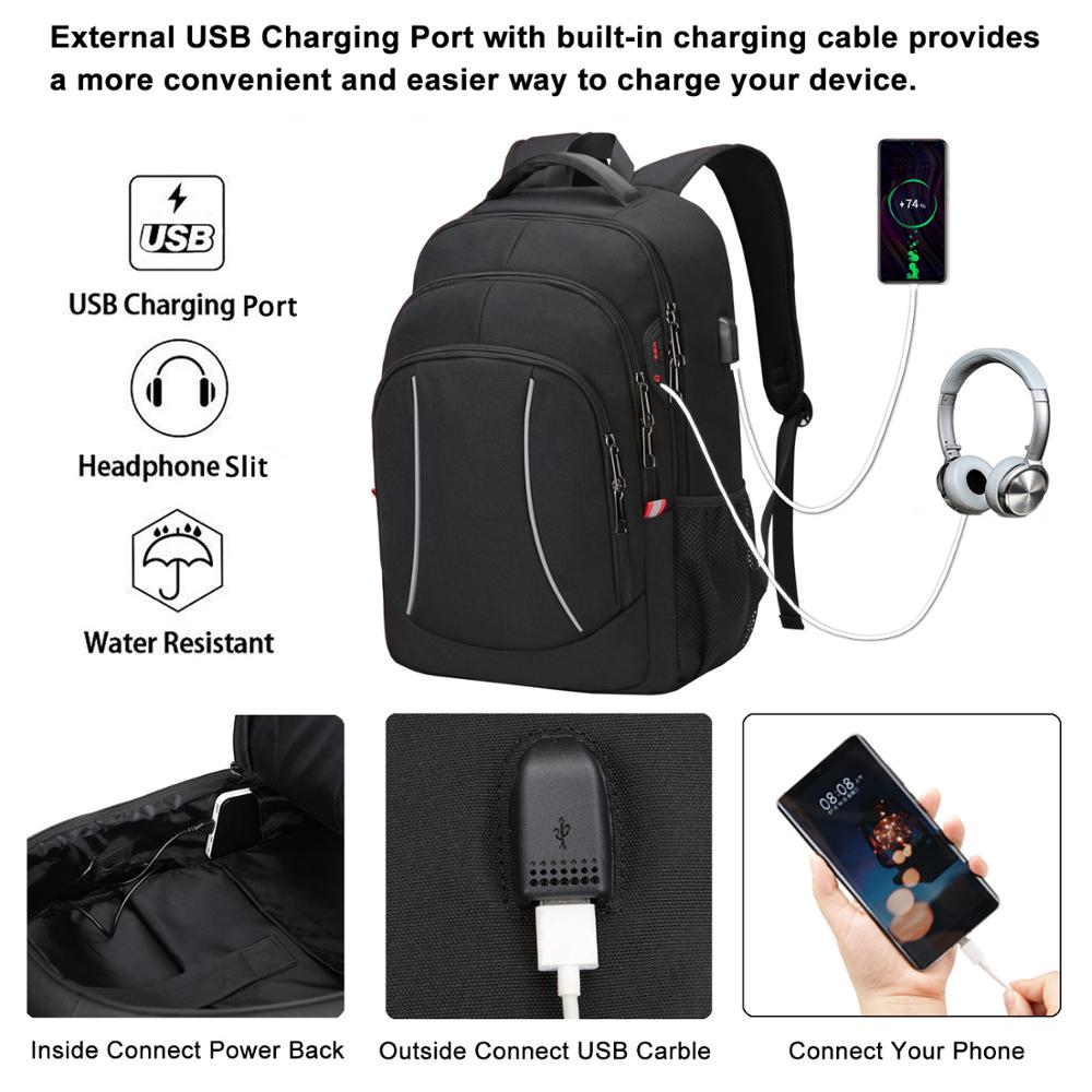 Мужской многофункциональный до – обзор и цена Laptop Backpack Anti Theft