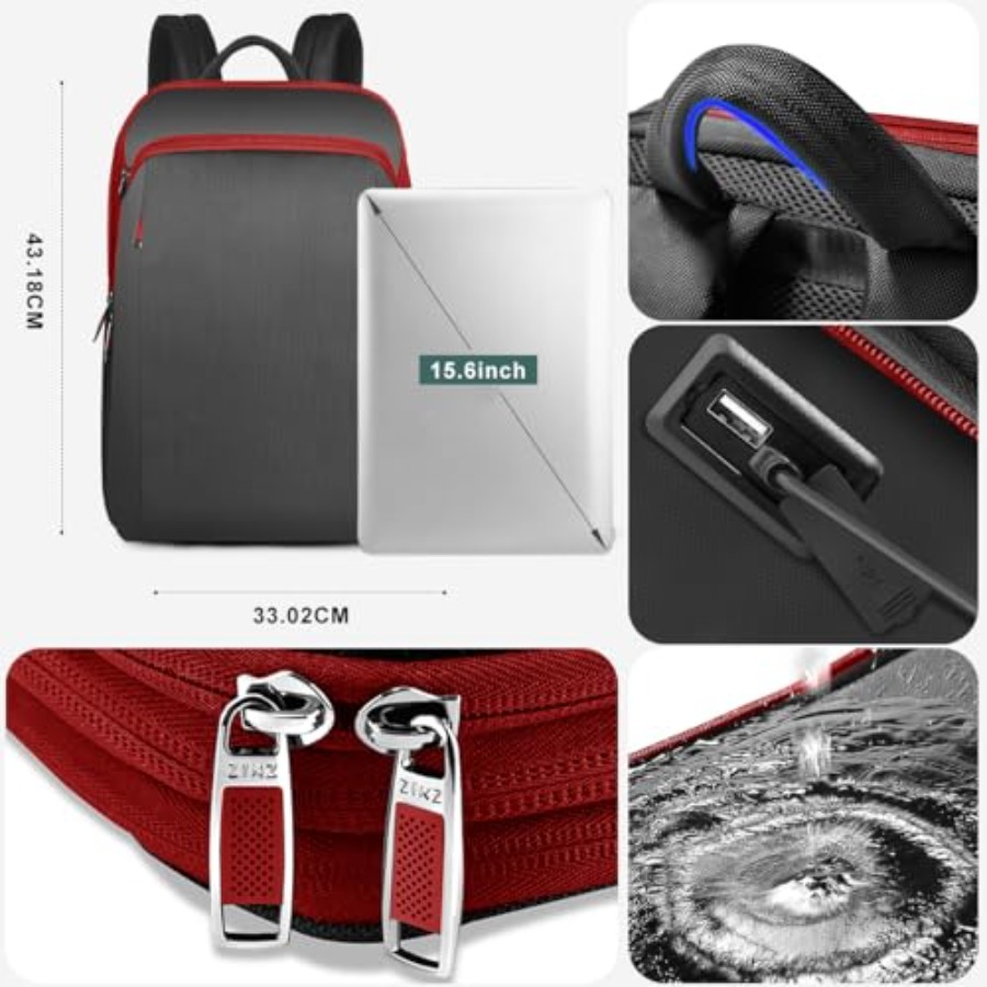 Тонкий и расширяемый рюкзак дл – обзор и цена Laptop Backpack Anti Theft