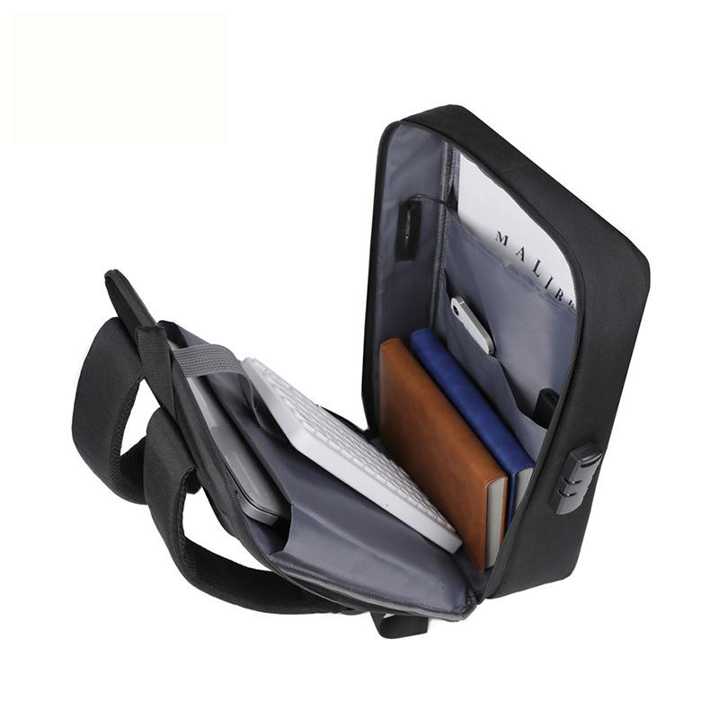 USB бизнес-рюкзак с твердым ко – обзор и цена Laptop Backpack Anti Theft