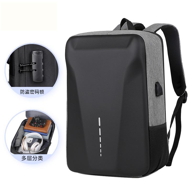USB бизнес-рюкзак с твердым ко – обзор и цена Laptop Backpack Anti Theft