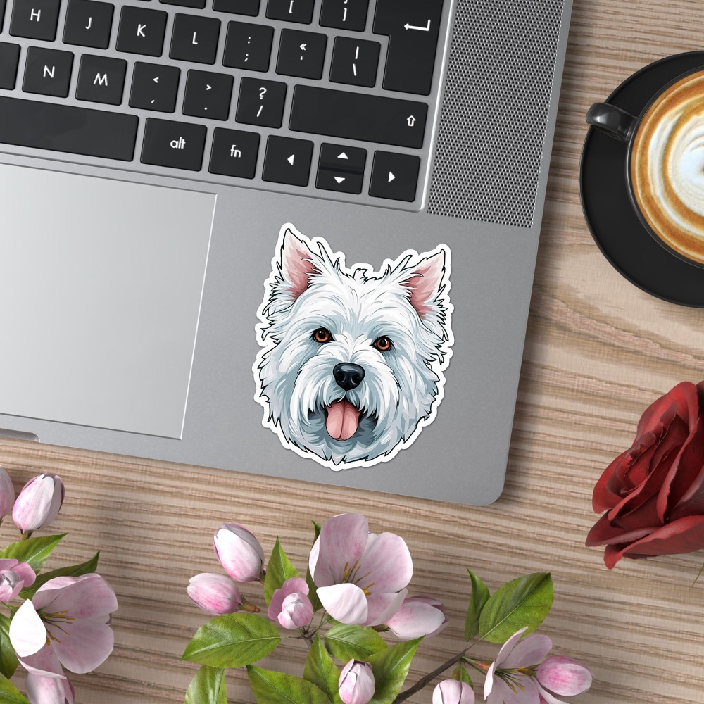 Виниловая наклейка Westie West – обзор и цена Laptop Accessories Best