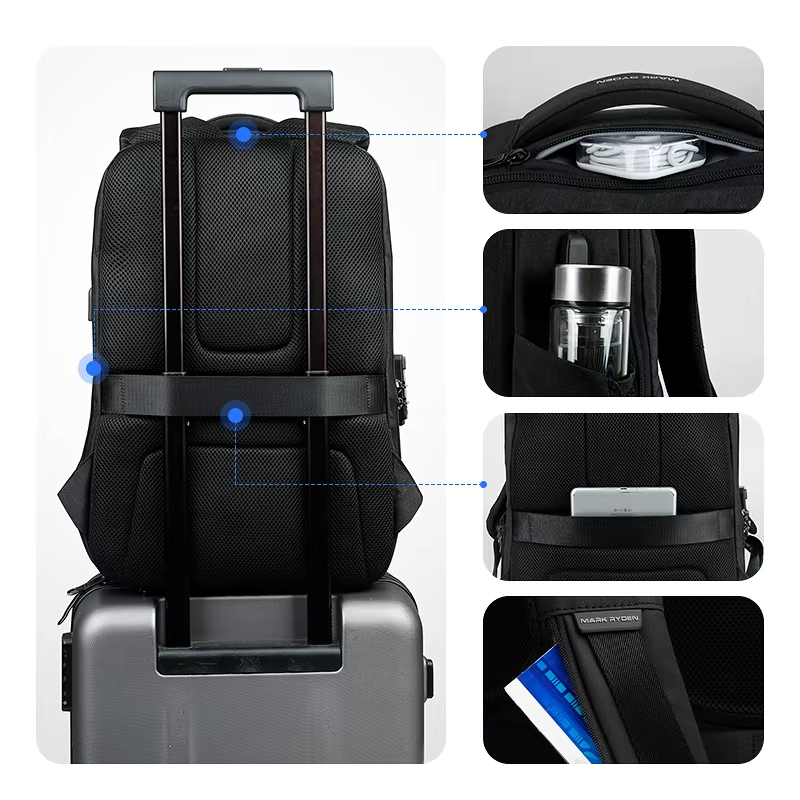 Рюкзак Mark Ryden для мужчин,  – обзор и цена Laptop Backpack Anti Theft