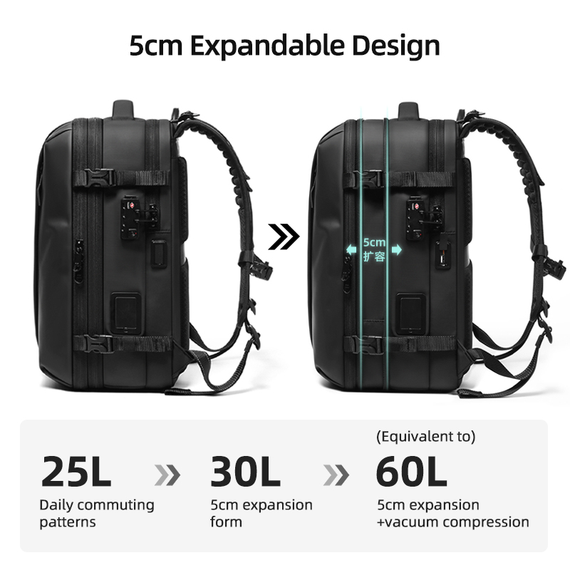 Мужской дорожный рюкзак с ваку – обзор и цена Laptop Backpack Anti Theft